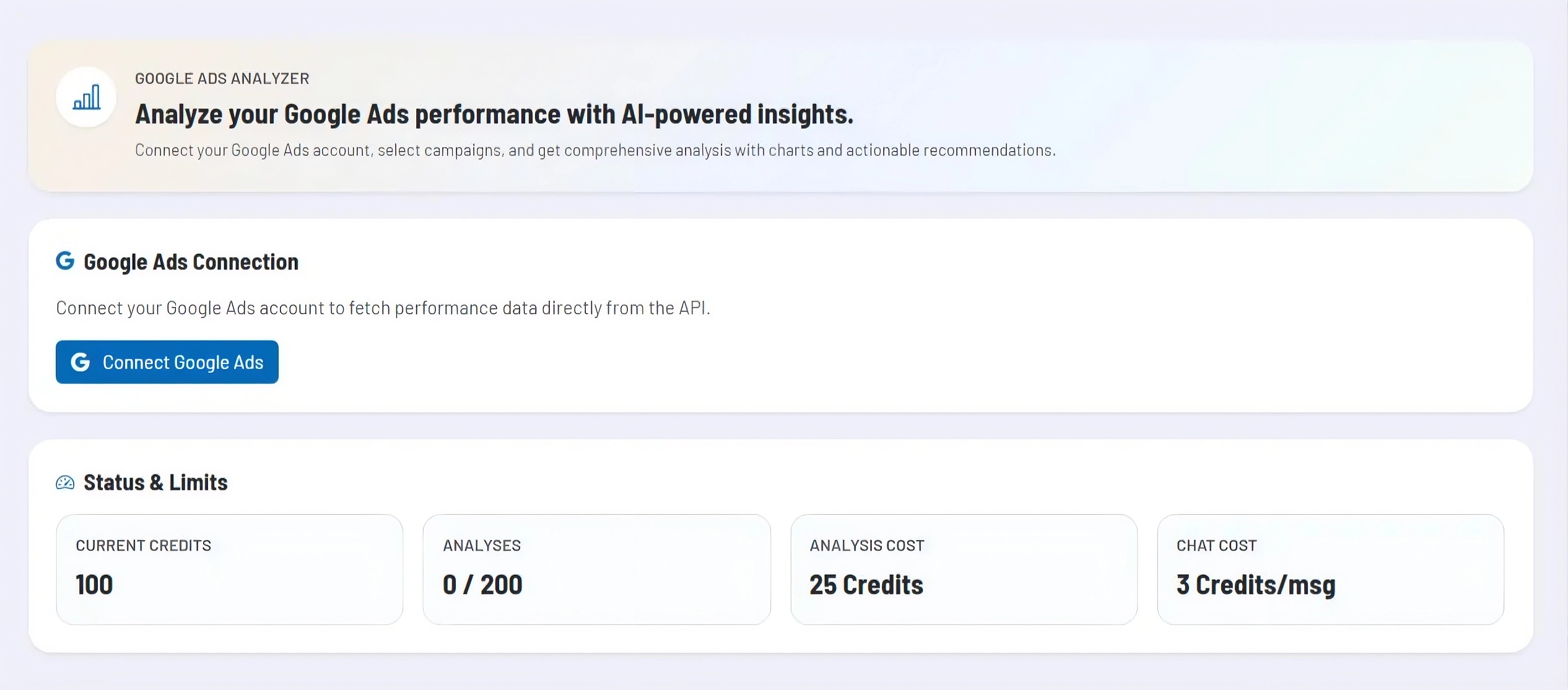 Screenshot placeholder: analysis overview with wizard, dashboard and AI assessment. Screenshot placeholder: analysis overview with wizard, dashboard and AI assessment.